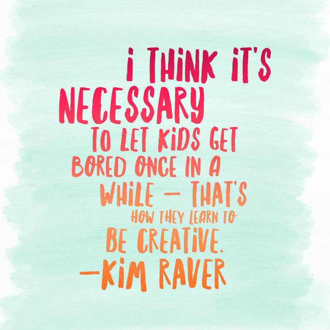 Kim Raver creativity quote